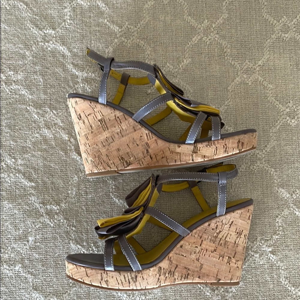 Boden Cork Wedges